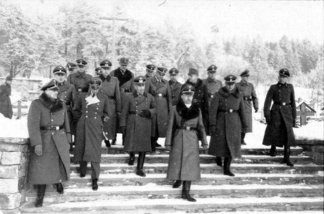 Norwegen, Besuch Heinrich Himmler