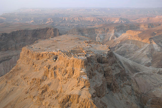 Den jødiske festningen Masada.