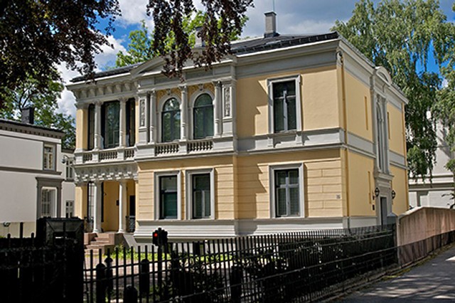 Israels ambassade i Oslo.