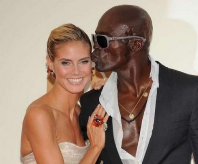 Seal avbildet med sin ekskone Heidi Klum