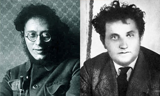 Karl Radek og Grigory Zinoviev.