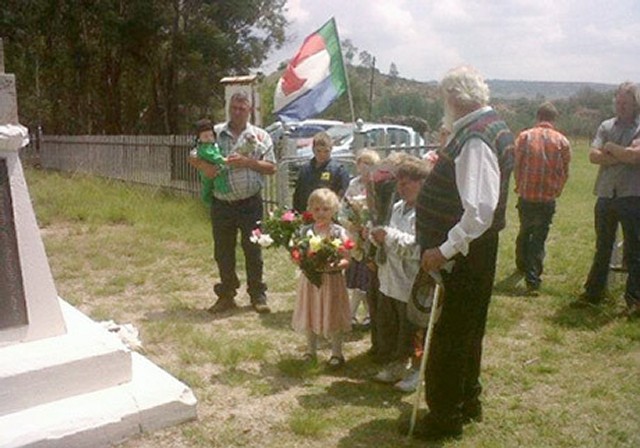 Krugerdagen feires i dag kun uoffisielt, som her i Balmoral, Sør-Afrika, 2012.