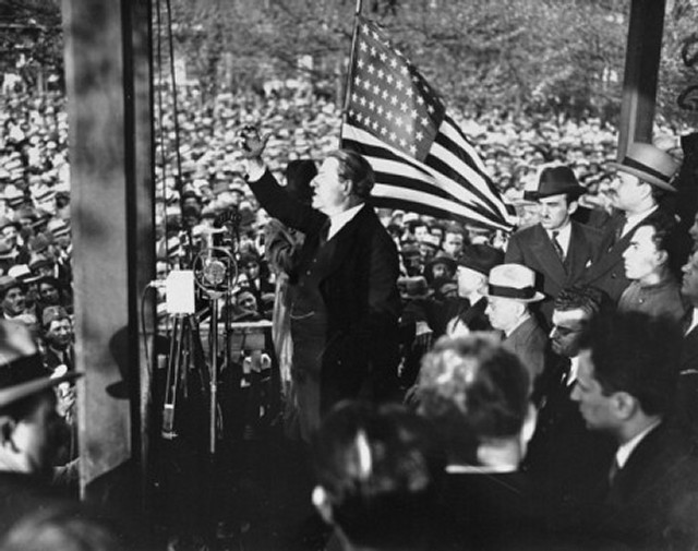 Stephen Wise propaganderte for en verdensomspennende boikott mot Tyskland.