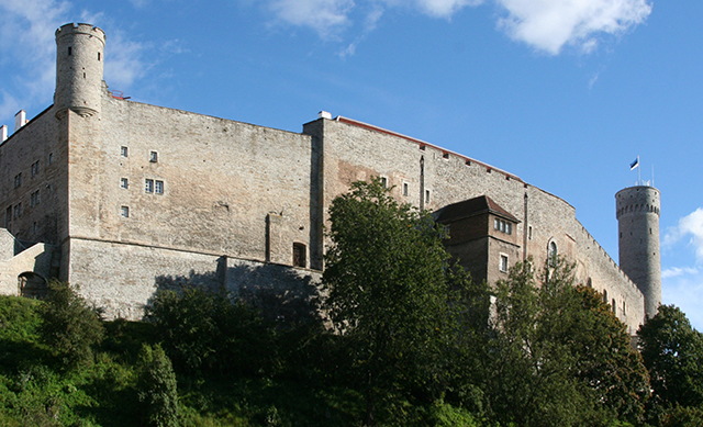 Toompea-slott i Tallinn.