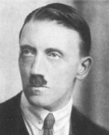 Adolf Hitler som ung.
