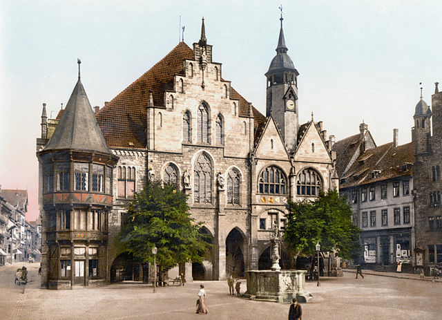 Rådhuset i Hildesheim.