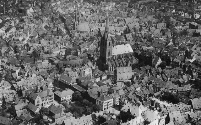 Hildesheim på 1930-tallet.