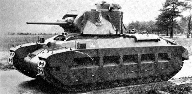 Den britiske stridsvognen Matilda II.