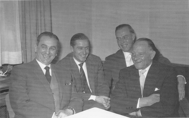 Kurt Meyer, Joachim Peiper, Otto Günsche og Sepp Dietrich.