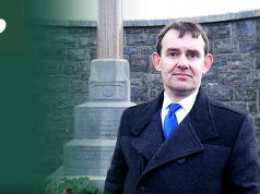 Justin Barrett er leder for irske National Party.
