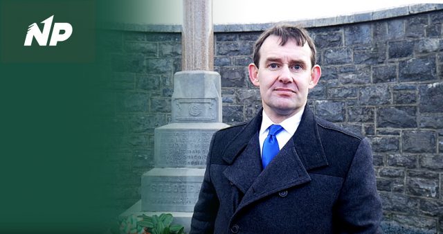 Justin Barrett er leder for irske National Party.