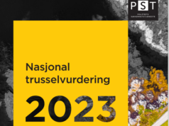Skjermbilde «Nasjonal trusselvurdering 2023»